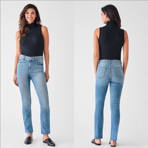 DL1961 Mara High-Rise Instasculpt Straight Jeans